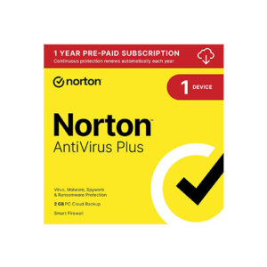 Norton AntiVirus Plus, Antivirus software for 1 Device with Auto-Renewal – Includes Password Manager